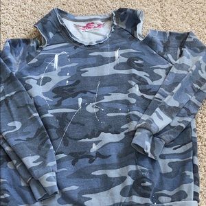 Splatter Paint Camo So Nikki sweatshirt